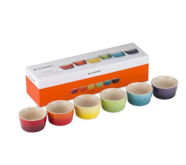 Kit com 6 Mini Ramekins Gift Collection Le Creuset
