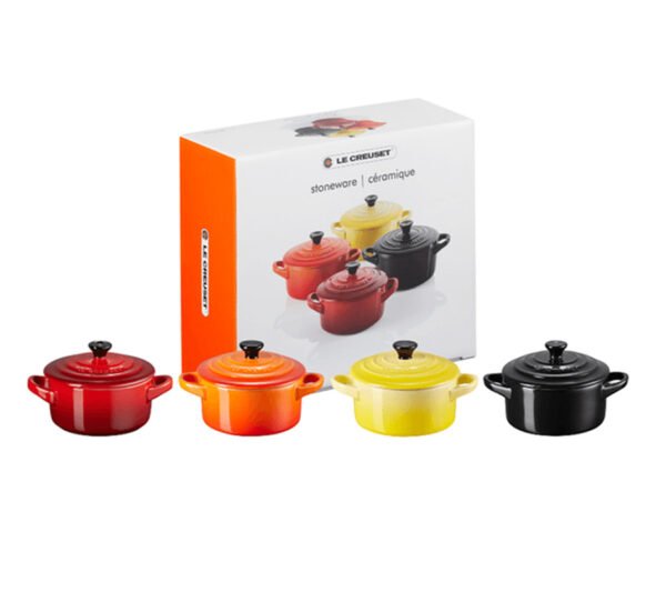 Mini Cocottes Kit 4 peças Le Creuset