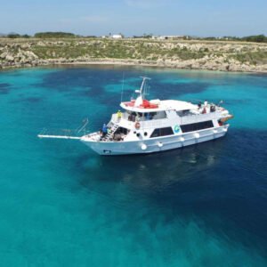 Cruzeiro de um dia a Favignana e Levanzo com degustação de vinho