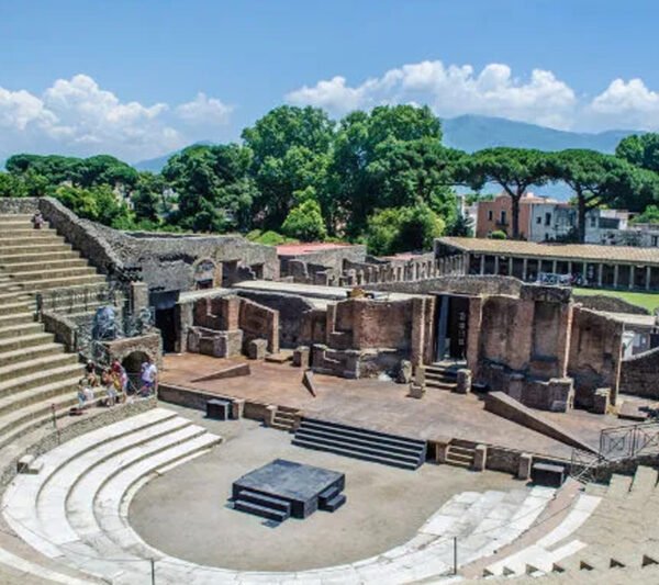 Visita às Ruínas de Pompeia e ao Monte Vesúvio