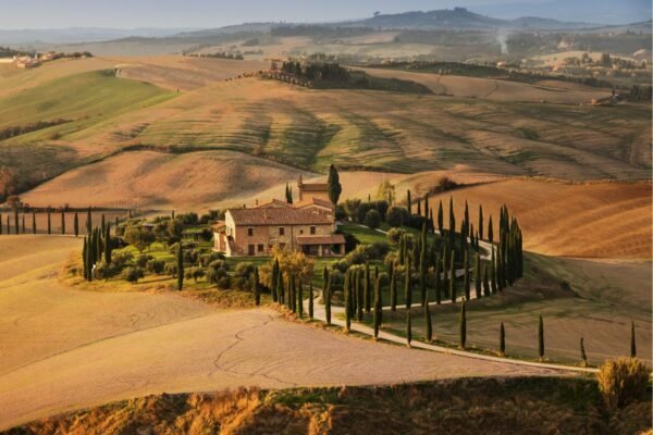 Acomodação no Val d'Orcia
